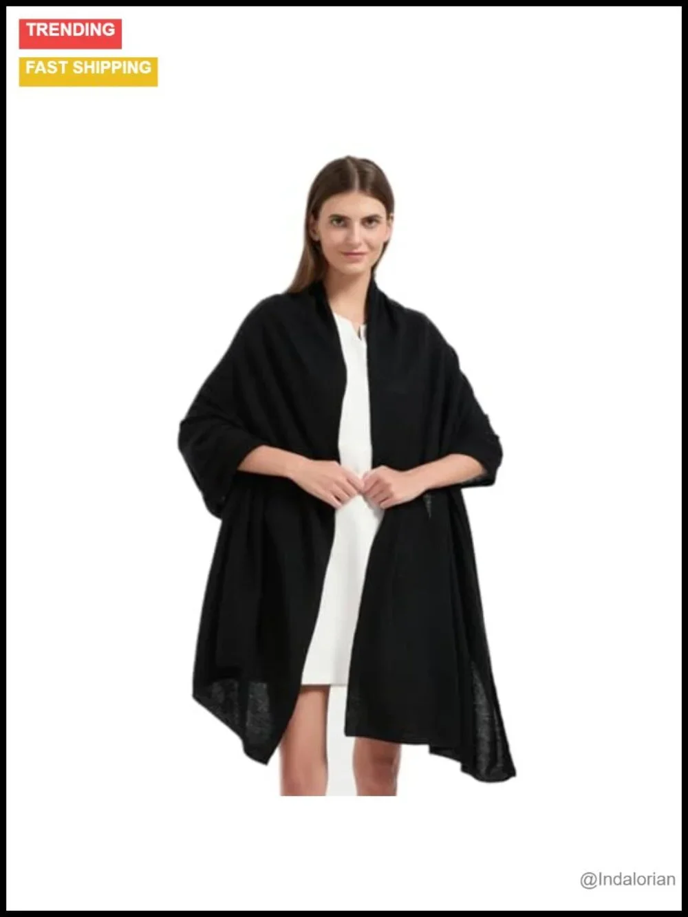 Soft Cashmere Blend Wrap Scarf Stole for Women Travel Extra Large